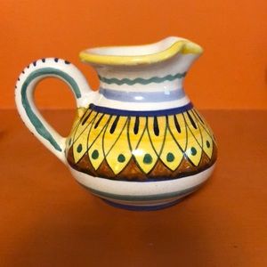 Deruta Italian Pottery Milk Creamer